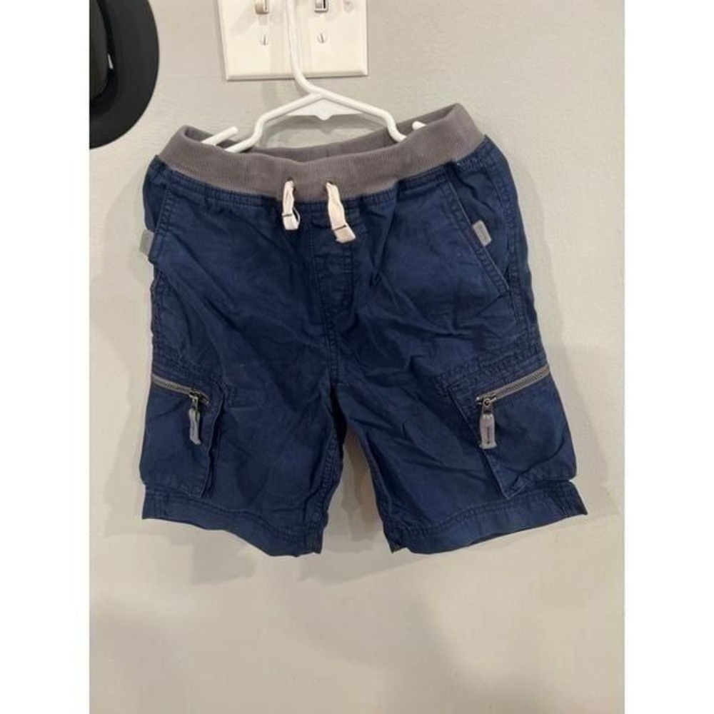 Hanna Andersson‎ boy Navy cargo Shorts 120